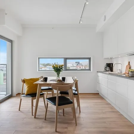 شقة Bjorvika Apartments, Damsgard Area, Center *