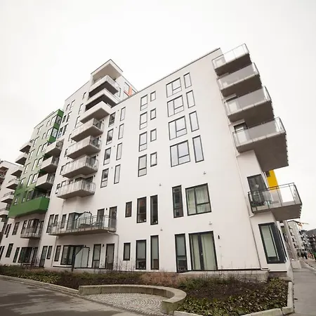 Apartament Bjorvika Apartments, Damsgard Area, Center Bergen