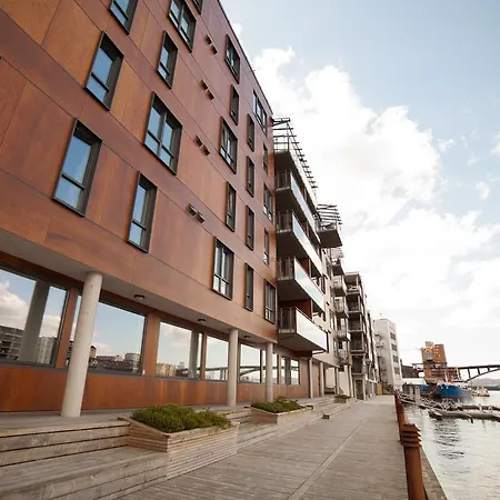 شقة Bjorvika Apartments, Damsgard Area, Center برغن