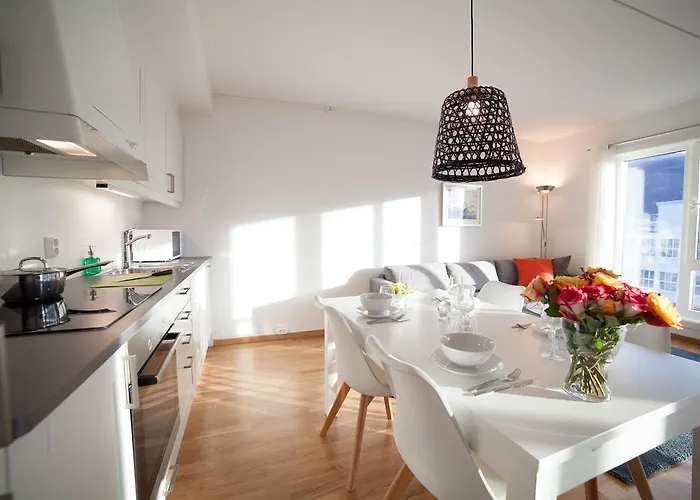 Bjorvika Apartments, Damsgard Area, Center 아파트 *