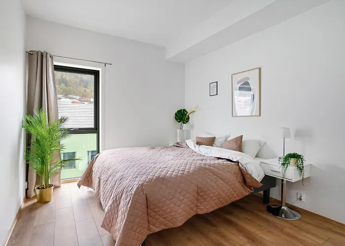 Bjorvika Apartments, Damsgard Area, Bergen City Center Daire Bergen