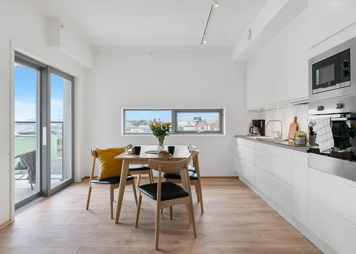 Apartament Bjorvika Apartments, Damsgard Area, Center *