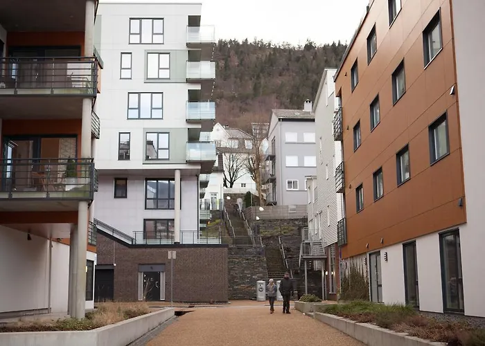 Bjorvika Apartments, Damsgard Area, Bergen City Center Daire Bergen