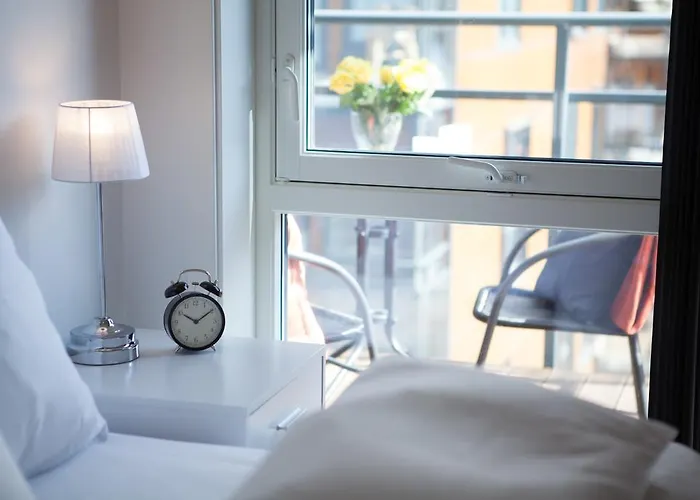 Daire Bjorvika Apartments, Damsgard Area, Bergen City Center