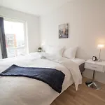 דירה Bjorvika Apartments, Damsgard Area, Center ברגן