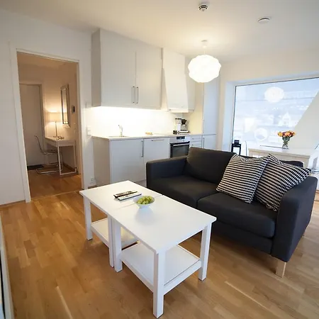 Leilighet Bjørvika Apartments, Damsgård Area, Center Bergen
